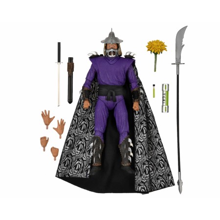 Figura neca shredder tmnt 2 secret of the ooze scale action figure