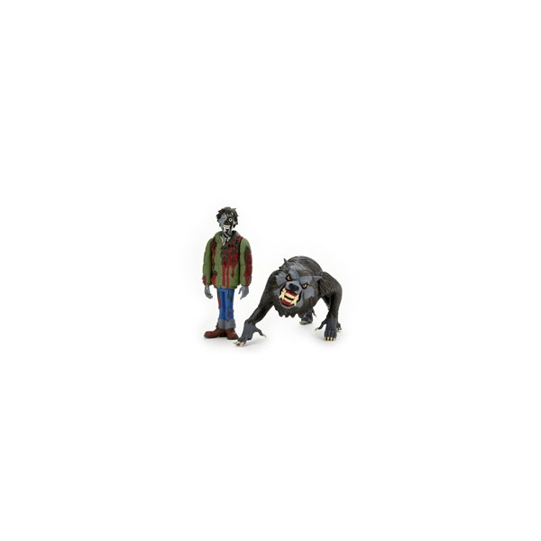 Pack 2 figuras neca toony terrors jack and kessler wolf werewolf in london