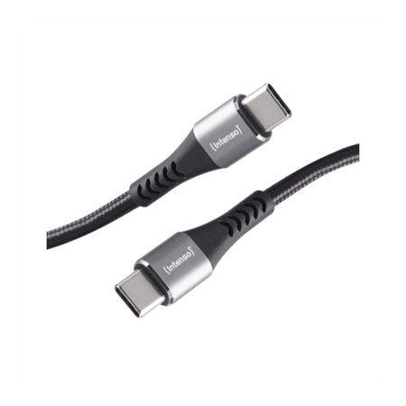Cable usb tipo c intenso 1m - macho - macho - negro