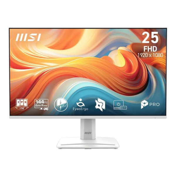 Monitor msi mp251w e14l 24.5 pulgadas fhd 144hz