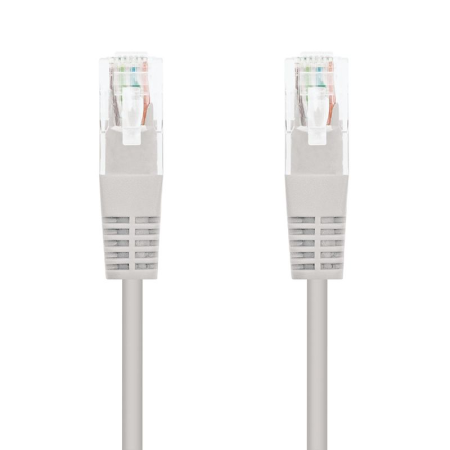 Cable de Red RJ45 UTP Nanocable 10.20.0405 Cat.6/ 5m/ Gris