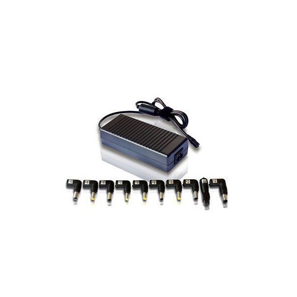 Cargador portatil automatico universal leotec 120w negro
