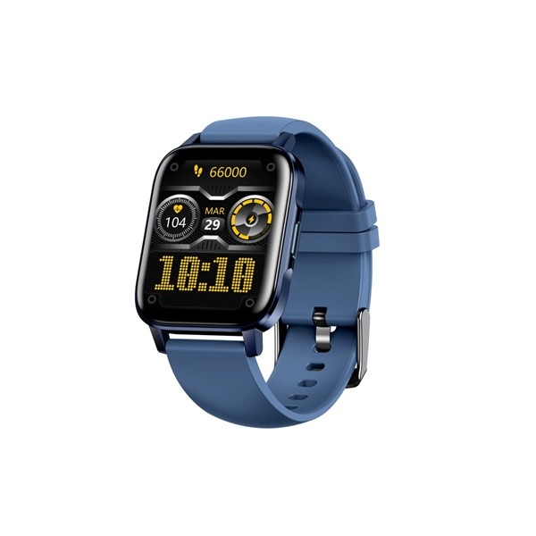 Reloj smartwatch leotec multisport crystal ip68 azul 1.69 pulgadas