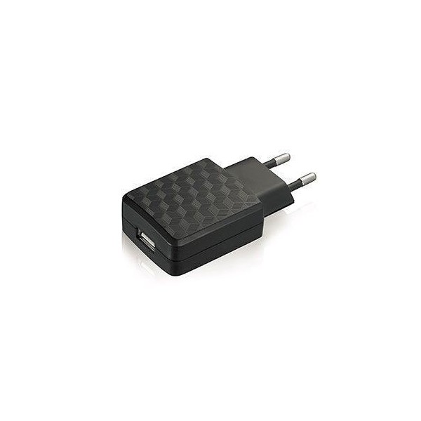 Cargador de pared leotec usb 5v 2a usb - 2.5mm usb - micro usb negro
