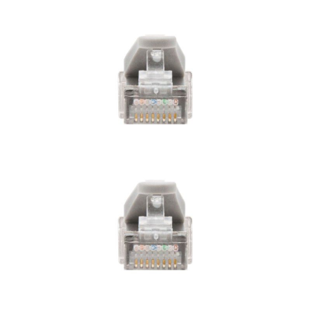 Cable de Red RJ45 FTP Nanocable 10.20.0810 Cat.6/ 10m/ Gris