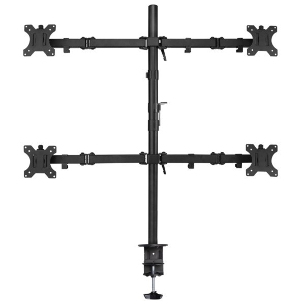 Soporte de mesa ewent ew1514 para 4 monitores tv hasta 32 pulgadas