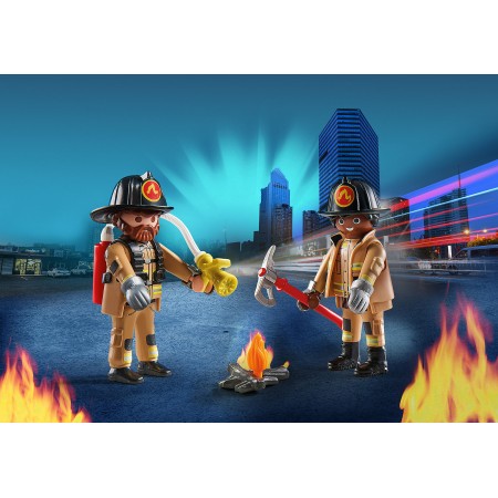 Playmobil duopack bomberos