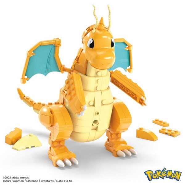 Figura mattel mega construx pokemon dragonite 387 pcs fig 19 cm