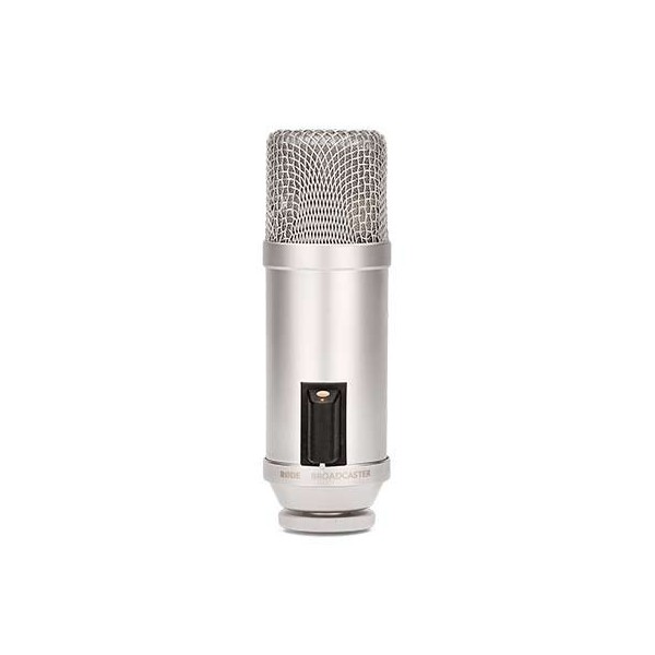 Microfono rode broadcaster usb - c - xlr - jfet - capsula 1 - end - plata
