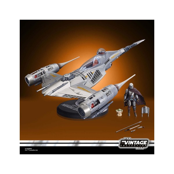 Figura hasbro star wars coleccion vintage -  caza estelar n - 1