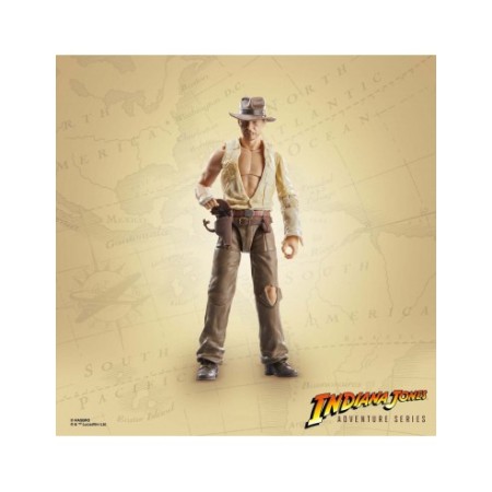 Figura hasbro indian jones adventure series -  indiana jones templo maldito