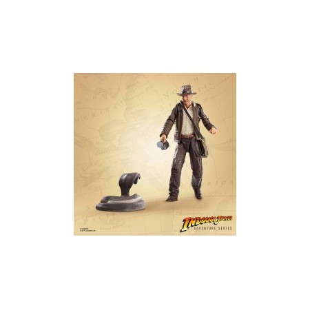 Figura hasbro indian jones adventure series -  indiana jones dial del destino