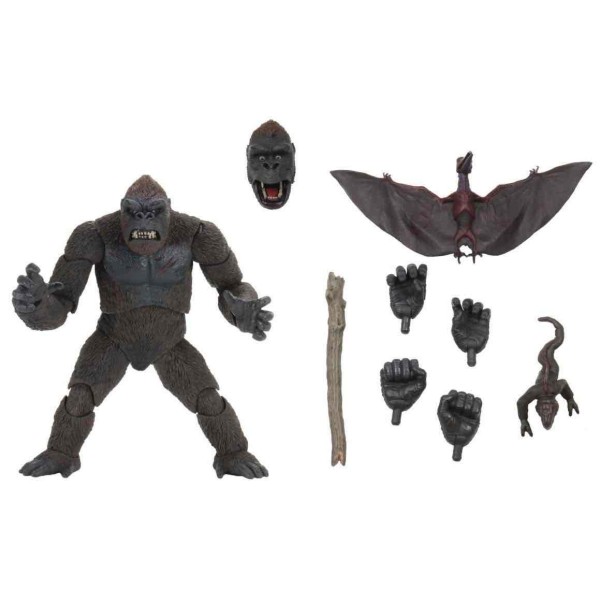 Figura neca king kong (skull island) scale action figure 20 cm
