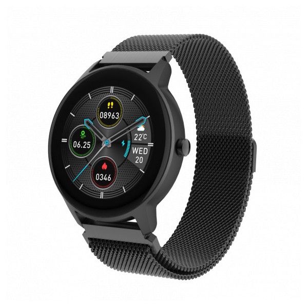 Reloj smartwatch forever forvive 2 slim sb - 325 color negro