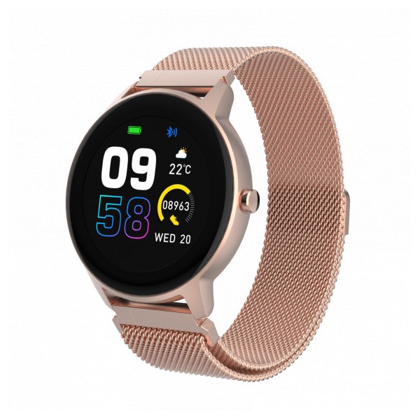Reloj smartwatch forever forvive 2 slim sb - 325 rose gold color oro rosa