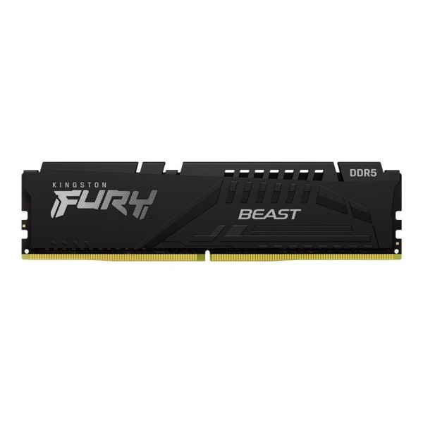 Memoria ram ddr5 32gb kingston - 6000mt - s - fury beast - cl36 - negro