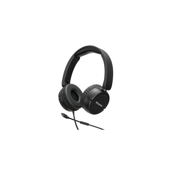 HEADSET ENERGY SISTEM URBAN BLACK MICROFONO USB-C PLEGABLE