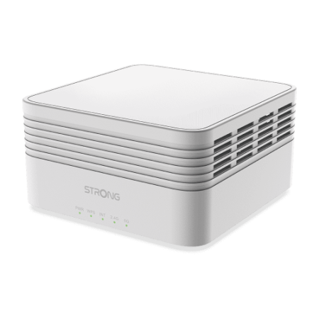 Strong MESHKITAX3000 sistema Wi-Fi Mesh (Wi-Fi en malla) Doble banda (2,4 GHz / 5 GHz) Wi-Fi 6 (802.11ax) Blanco 2 Interno