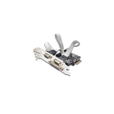 Tarjeta ewent combo serie & paralelo pci express 2 puertos