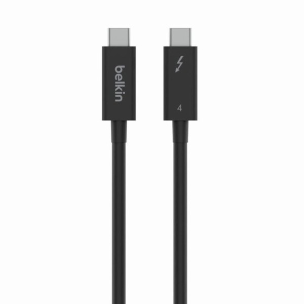 Cable usb tipo c belkin 2m -  macho - macho -  negro
