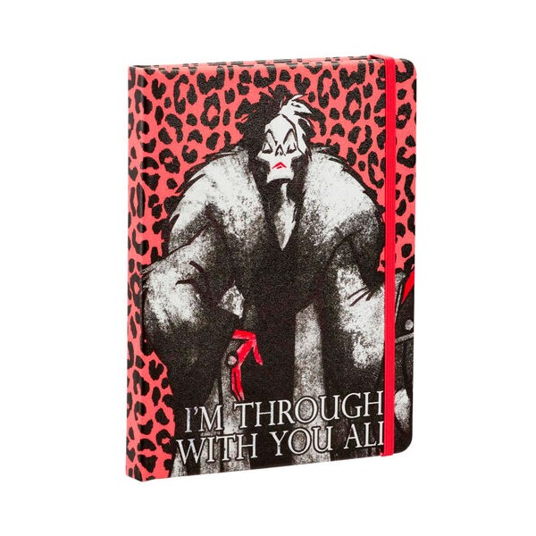 Libreta disney villanos cruella de vil