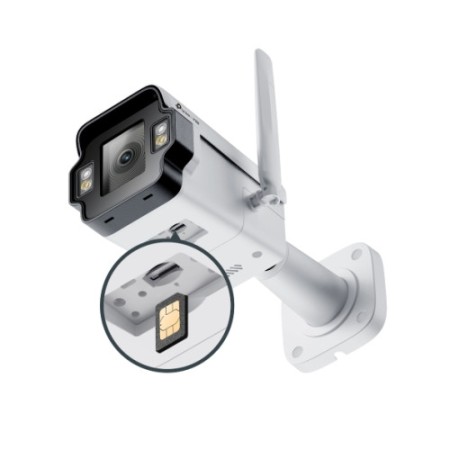 TP-Link INSIGHT S345-4G Bala (forma) Cámara de seguridad IP Exterior 2688 x 1520 Pixeles Pared