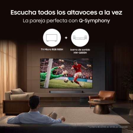 Samsung TV 55″ 4K Micro RGB R85H Vision AI Smart TV (2026)