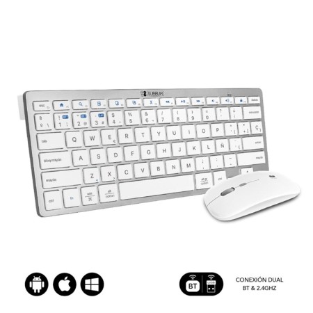 Teclado  raton subblim subkbc - oco010 inalambrico