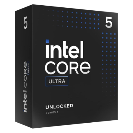 Procesador intel core ultra 5 250k socket lga1851 4.2ghz 18 core 30mb box con cooler