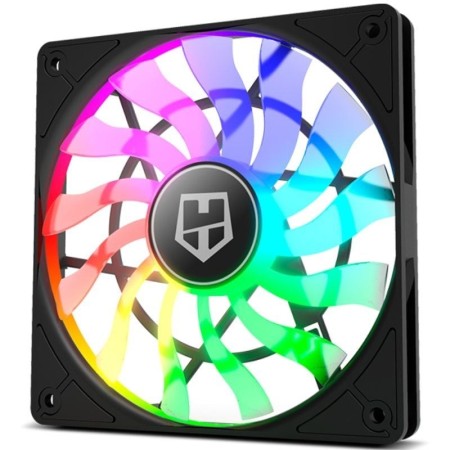 Ventilador Nox Slim Fan/ 12cm/ ARGB