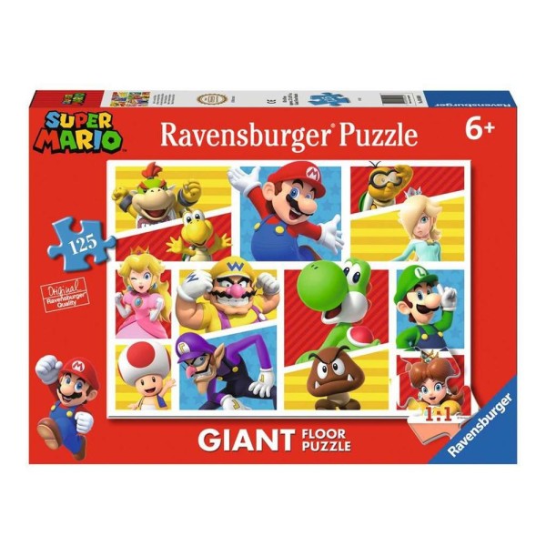 Puzzle ravensburger super mario 6 125 piezas