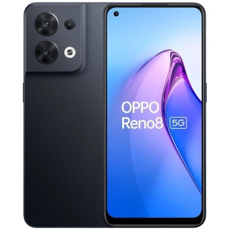 Smartphone Oppo Reno 8 8GB/ 256GB/ 6.43"/ 5G/ Negro Brillante