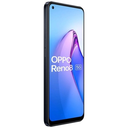 Smartphone Oppo Reno 8 8GB/ 256GB/ 6.43"/ 5G/ Negro Brillante