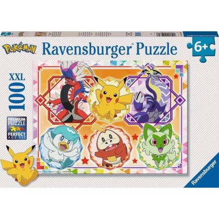 Puzzle ravensburger pokemon 6 100 piezas