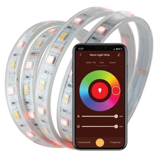Tira led muvit io ip68 wifi rgb燋 5m