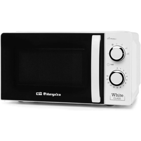 Microondas Orbegozo MI 2115/ 700W/ Capacidad 20L/ Blanco