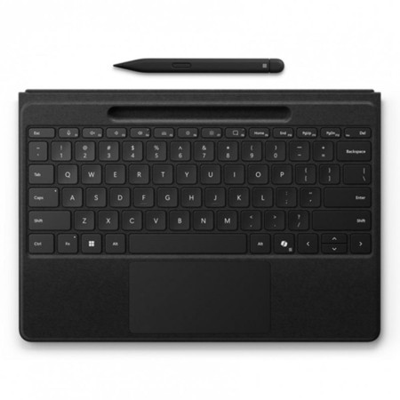 Teclado microsoft surface type cover pro flex  pen para surface pro 10 negro