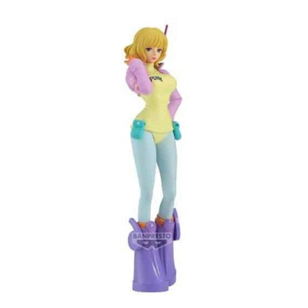 Figura banpresto one piece dxf the grandline series egg head stussy 16cm