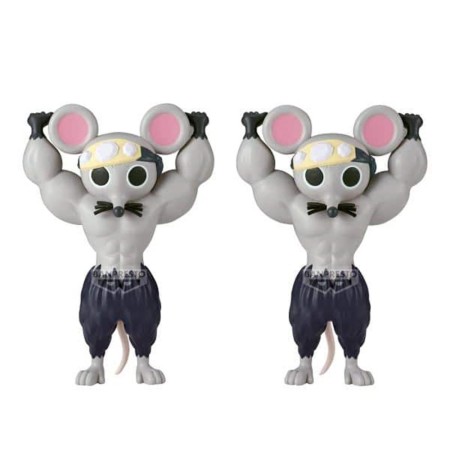 Figura banpresto demon slayer kimetsu no yaiba fl muscular mice 9cm