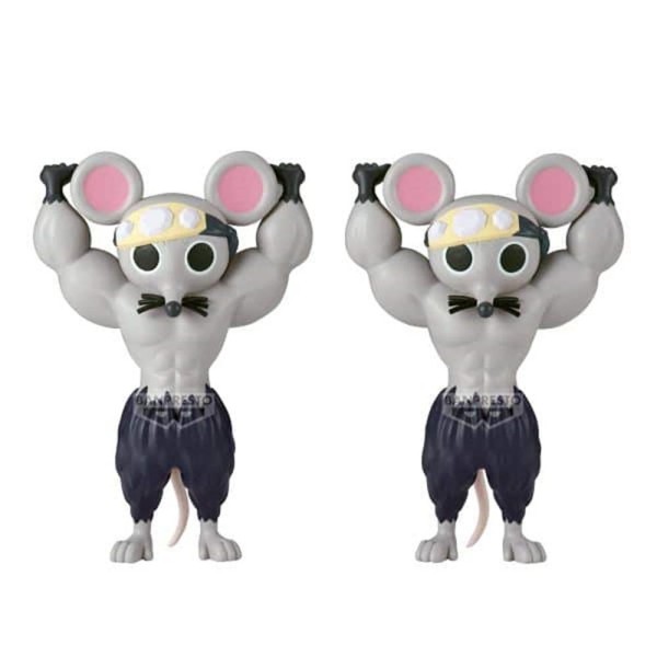 Figura banpresto demon slayer kimetsu no yaiba fl muscular mice 9cm