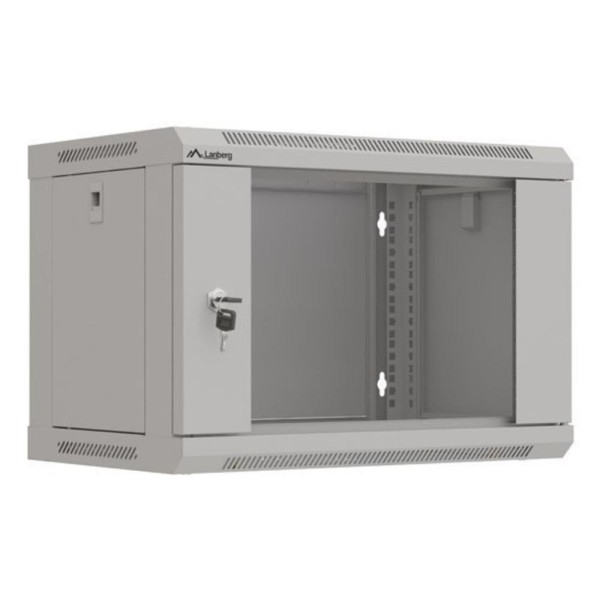 Armario lanberg 19 pulgadas 6u -  540x350 gris