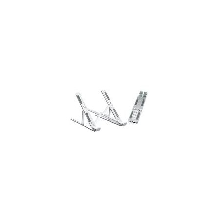 Soporte de mesa plegable de viaje ewent ew1266 para ordenador portatil 10 - 15.6 pulgadas aleacion de aluminio