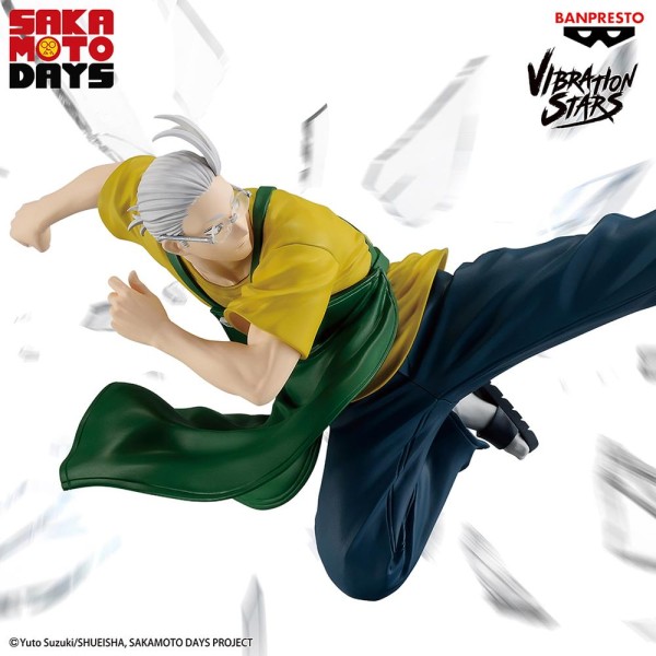Figura banpresto sakamoto days vibration stars sakamoto taro ii 17cm