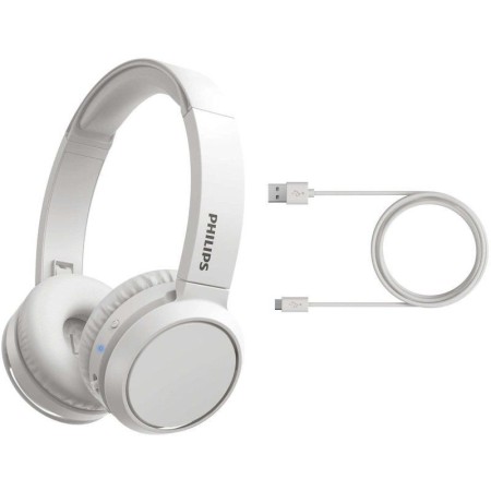 Auriculares Inalámbricos Philips TAH4205/ con Micrófono/ Bluetooth/ Blancos