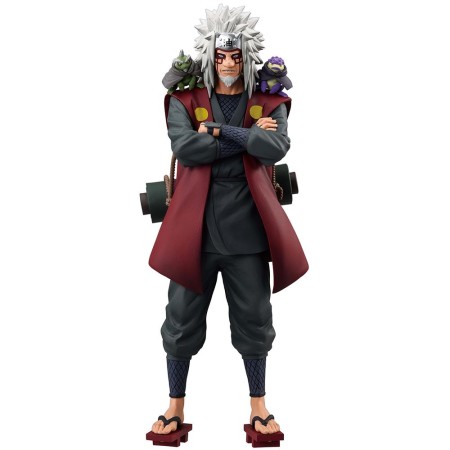Figura ichibansho naruto shippuden masterlise jiraiya (sage mode)(a bridge between the lament of samsara and peace) 27cm