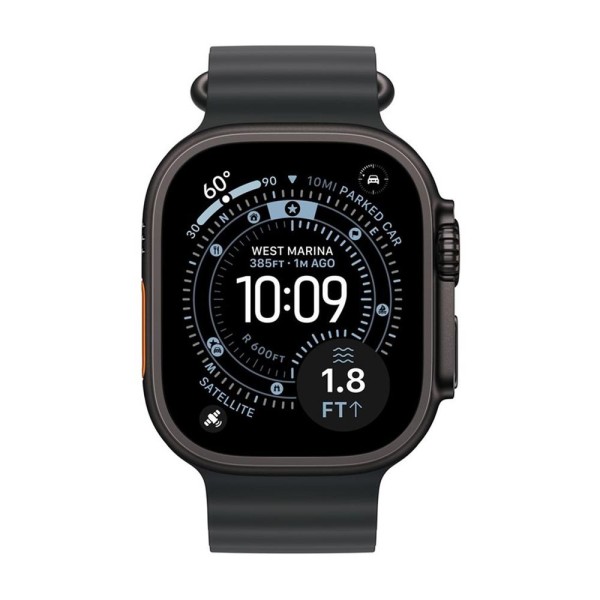Smartwatch apple watch ultra 3 gps  cellular 49mm black titanium case  black ocean band