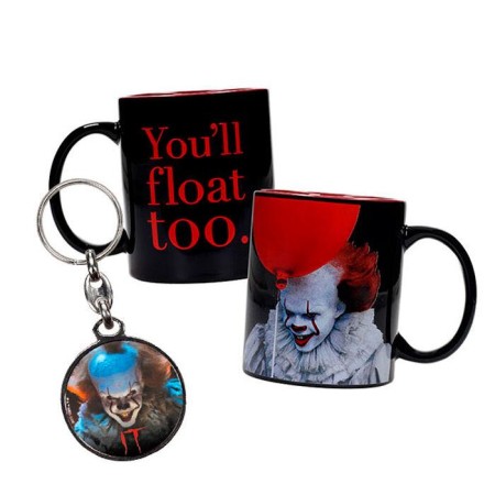 Pennywise taza  regalo llavero metalico it