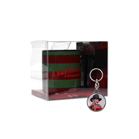 Colores freddy taza  regalo llavero metalico pesadilla en elm street