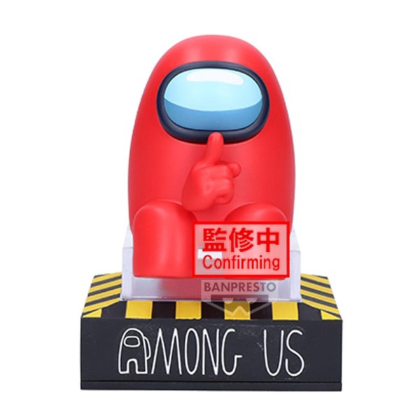 Figura banpresto among us monitor top figz red vol.1