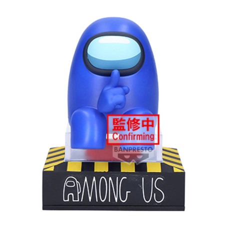 Figura banpresto among us monitor top figz blue vol.1
